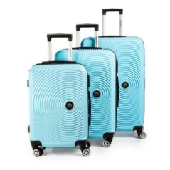 Série de 3 valises ABS Bleu - TEC TAKE