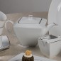 Service Petit Déjeuner KYTOT CARRE 36 Pièces en Porcelaine