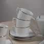 Service Petit Déjeuner KYTOT CARRE 36 Pièces en Porcelaine