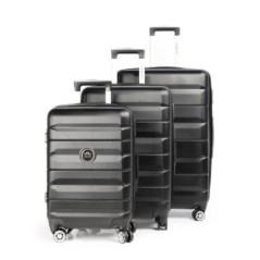 Série de 3 valises ABS Noir - TEC TAKE