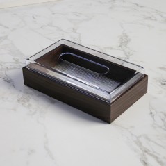 Boîte de Rangement pour Lingettes en Bois