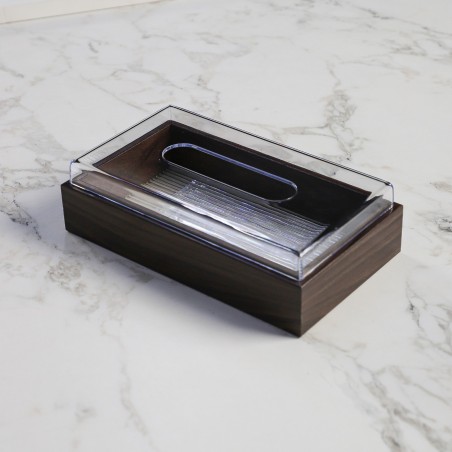 Boîte de Rangement pour Lingettes en Bois