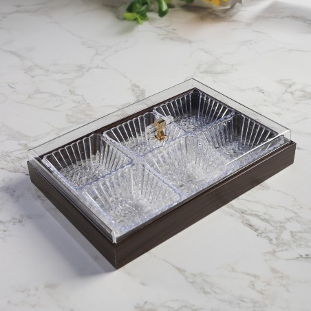 Porte Fruits Secs à 6 Compartiments