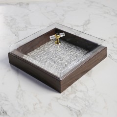 Plateau de Présentation avec Couvercle Transparent