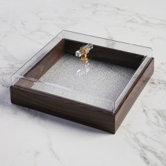 Plateau de Présentation avec Couvercle Transparent