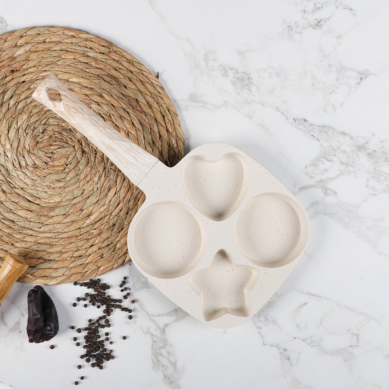 Poêle Multi-Formes 18 cm en Granite 4 Cavités