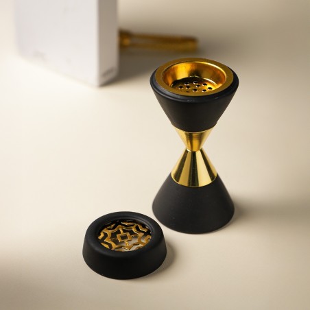 Encensoir Moderne Noir & Doré