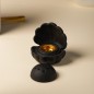 Encensoir en Céramique Noire – Design Coquillage