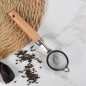 Passoire Fine en Inox avec Manche Bois