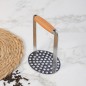 Presse-Purée en Inox avec Manche en Bois