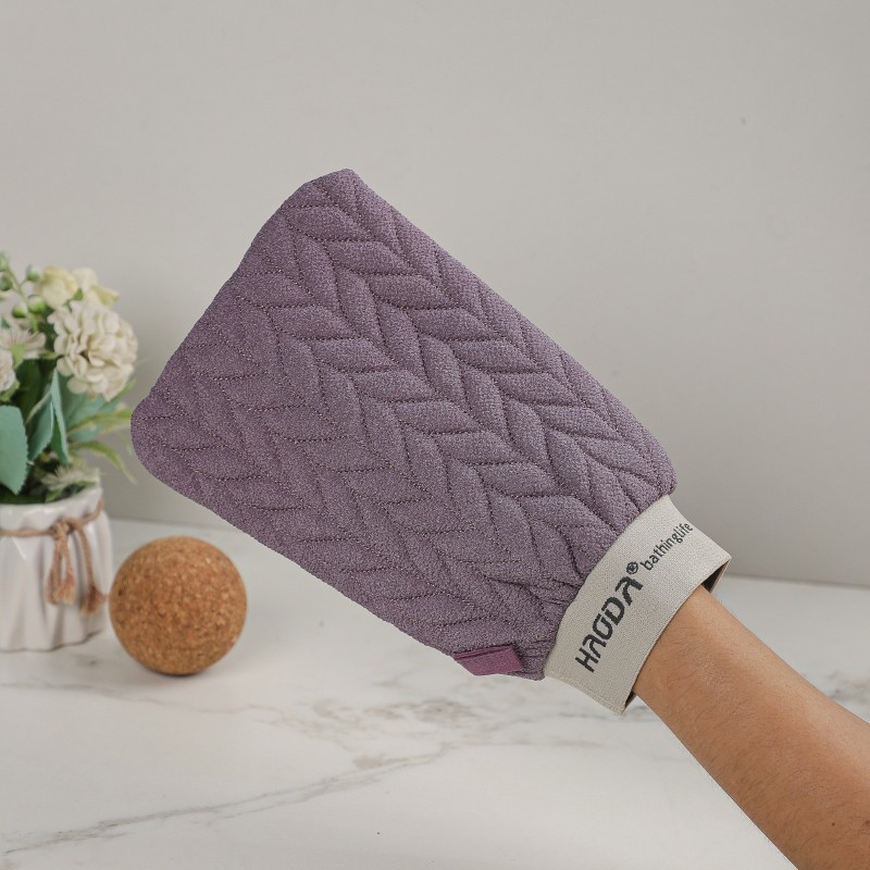 Gant de Gommage Exfoliant  avec Texture Grainée