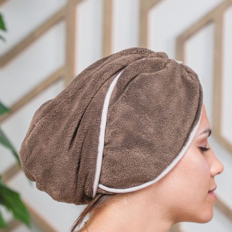 Turban Serviette Cheveux en Microfibre