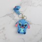 Porte-clés Stitch en Silicone avec Mini Pochette Bleu Porte-clés Stitch en Silicone avec Mini Pochette Bleu