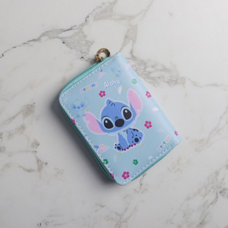 Portefeuille Stitch Bleu