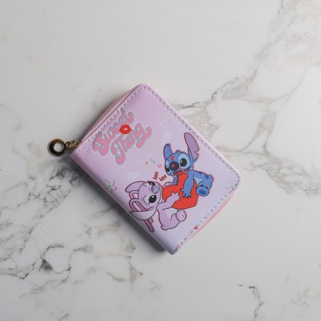 Portefeuille Stitch & Angel Rose