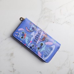 Portefeuille Stitch Bleu