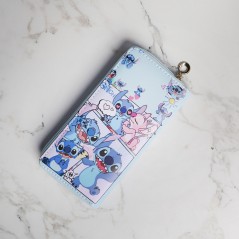 Portefeuille Stitch Bleu