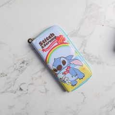 Portefeuille Stitch Bleu