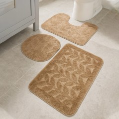 Tapis Salle Bain 3 Pièces