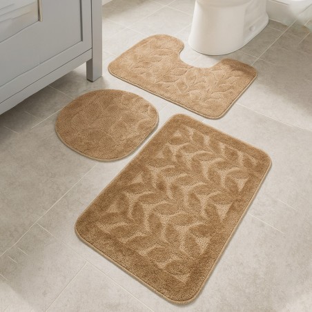 Tapis Salle Bain 3 Pièces