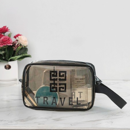 Trousse de Toilette Transparente Travel