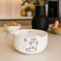 Bol en Céramique avec Motif Chat Mignon