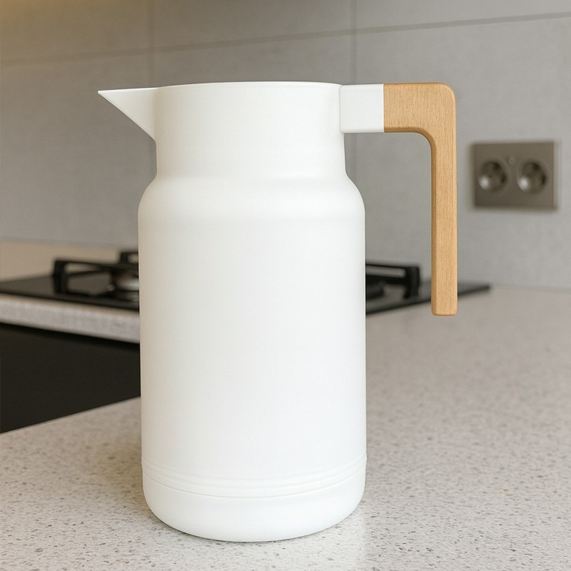 Thermos 1000L  Avec Poignée en Bois