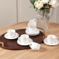 Service à Café en Porcelaine 12 Pièces Service à Café en Porcelaine 12 Pièces