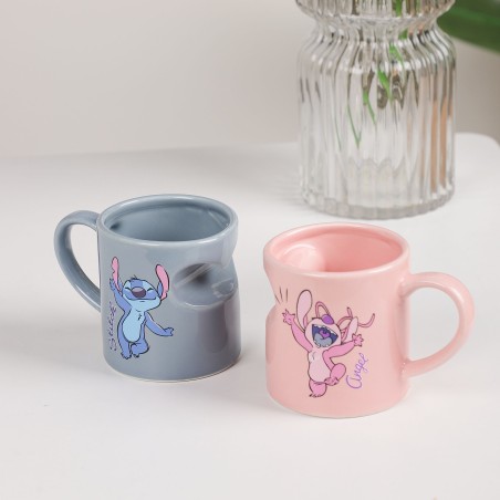 Lot de 2 Mugs Couple 350ML en Céramique