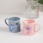 Lot de 2 Mugs Couple 350ML en Céramique