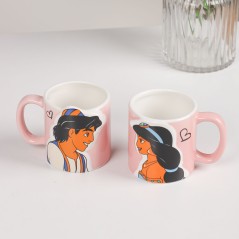 Lot de 2 Mugs Couple 350ML en Céramique