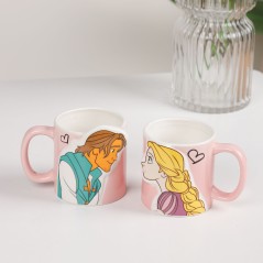 Lot de 2 Mugs Couple 350ML en Céramique