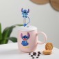 Tasse à Café En Céramique avec Cuillère Stitch Tasse à Café En Céramique avec Cuillère Stitch