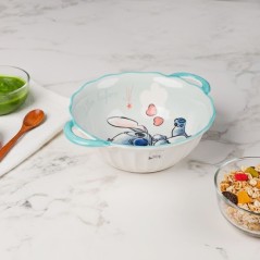 Bol Enfant en Céramique – Modèle Stich Bleu