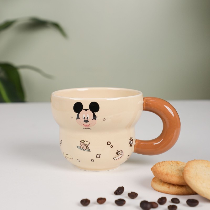 Tasse à Café en Céramique Marron