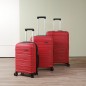 Série de 3 Valises en Polypropylène Incassable Rose Foncé - Starbag