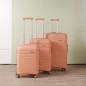 Série de 3 Valises en Polypropylène Incassable Saumon - Starbag