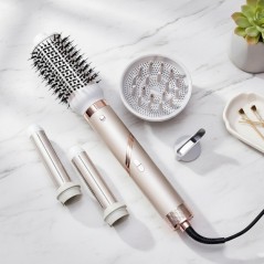 Coffret Brosse Soufflante 5En1 1000W - 38000RPM - Florence HK-455