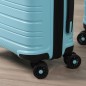 Série de 3 Valises en Polypropylène Incassable Bleu Ciel - Starbag