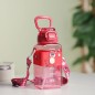 Gourde d'eau 600ML avec Paille et Sangle