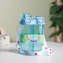 Gourde d'eau Double Compartiment avec Sangle