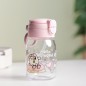 Gourde d'eau 400ML avec Paille Rose Gourde d'eau 400ML avec Paille Rose