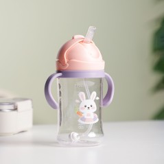 Gourde d'eau 350ml avec Paille