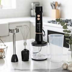 Set Mixeur Plongeant 400W 4en1 Noir - Florence HK-452H