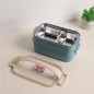 Lunch Box avec Compartiments Inox & Couvercle Hermétique Lunch Box avec Compartiments Inox & Couvercle Hermétique