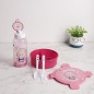 Set Lunch Box Avec Gourde & Couvercle à Clip