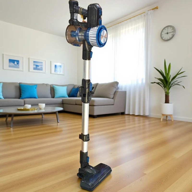 Aspirateur Sans Fil 150W Lithium Power Bleu - Florence HJC-2208 Aspirateur Sans Fil 150W Lithium Power Bleu - Florence HJC-2208