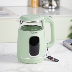 Bouilloire électrique 2200W 1,7L Vert - Lexical LEK-1462-7
