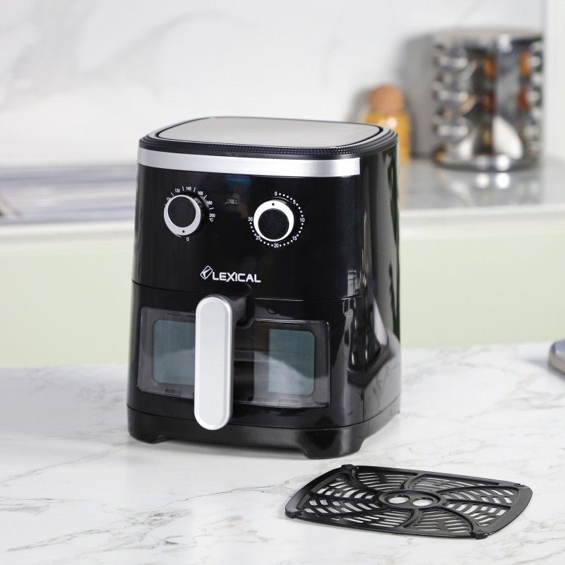 Air Fryer 1300W 4.5L Noir Lexical LAF-3021 Air Fryer 1300W 4.5L Noir Lexical LAF-3021