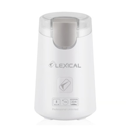 Moulin à café 250W Blanc - Lexical LCG-0703